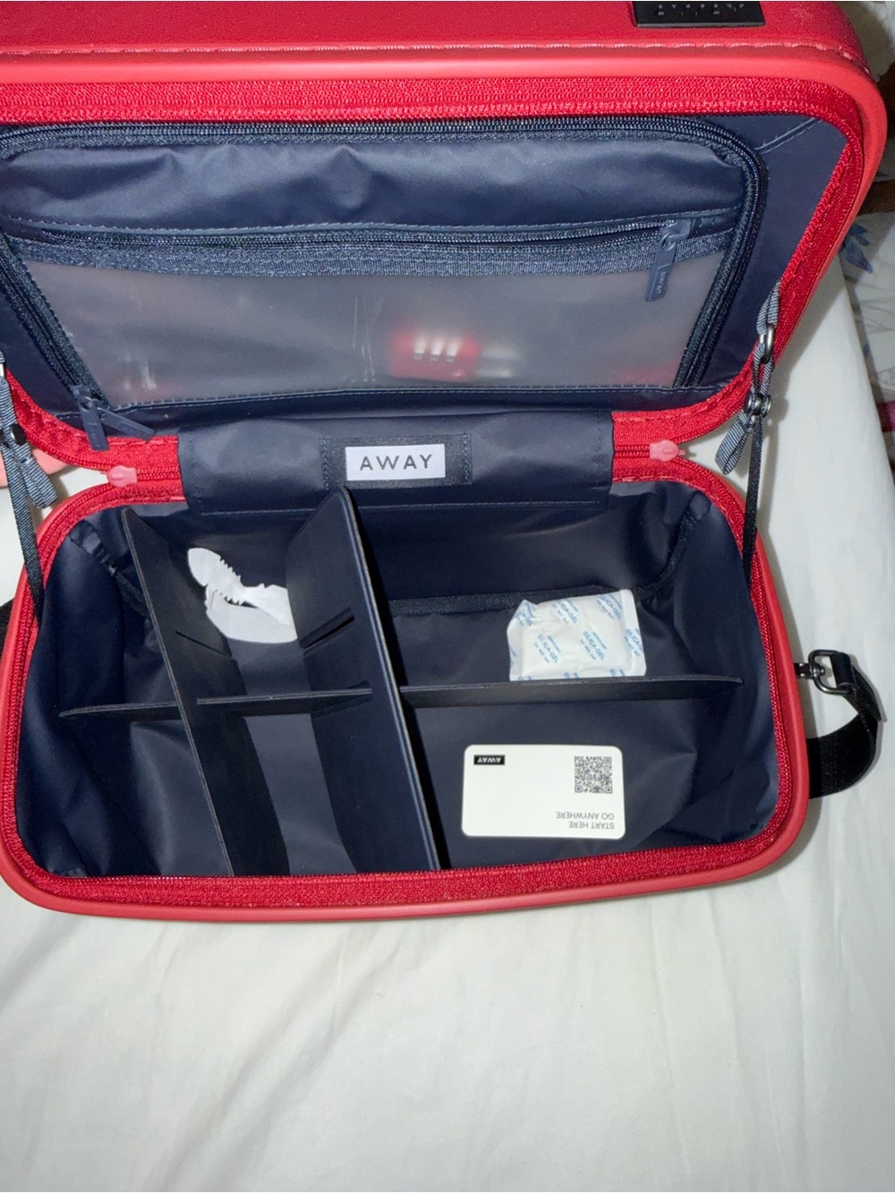 AWAY Red Travel Tech Case - Picture 5 of 9
